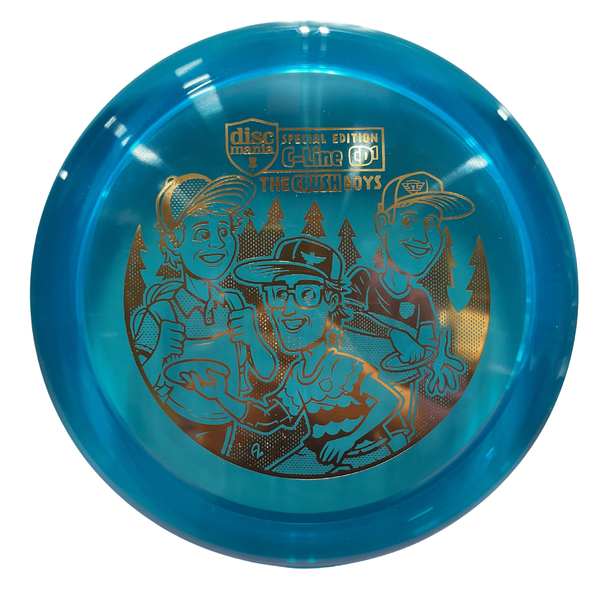 Blue Disc Mania C-Line CD1 The Crush Boys Special Edition disc golf disc